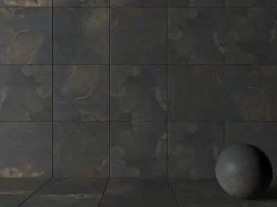 Stone Wall Tiles Kayah Rust 80x80 Set 1 Texture