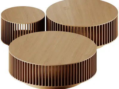 Fondu Giostra Coffee Tables 3D model