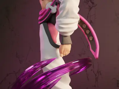 FANART JURI FROM STREET FIGTHER 3D print model