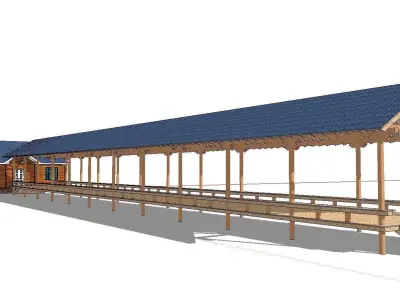 Creative Design-Holiday Cabin-0115 3D model