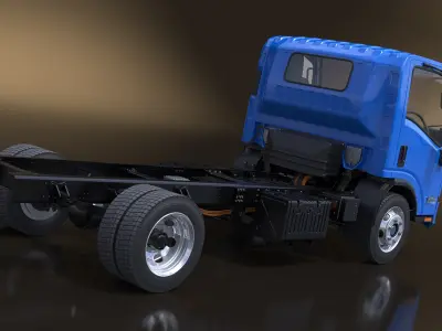  Electric Light Truck 132 Inch 2025 No Body 