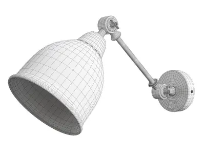 Braccio Arte Lamp Low-poly 3D model