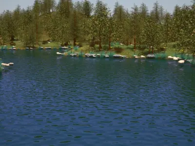 Landscape Model 04 3D model