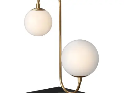 Pelle Table Lamp Low-poly 3D model