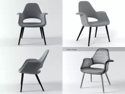 Organic Chair 3D model