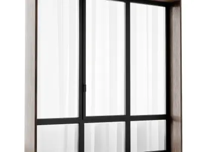 Modern Windows 3D model