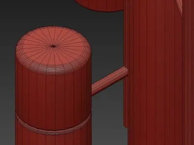 Lampatron REACT R and pendant lamps 3D model