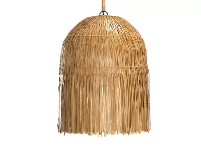 Lamp Long fringes 3D model