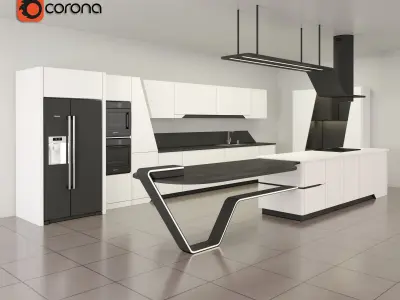 Kitchen 12 3D model