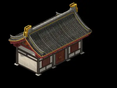 Song dynasty-side room 01 3D model
