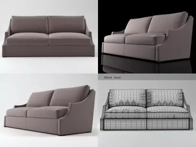 Oslo Sofa UH-22 3D model