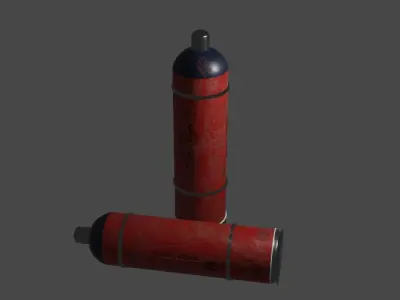 containers pack low poly scifi Low-poly 3D model