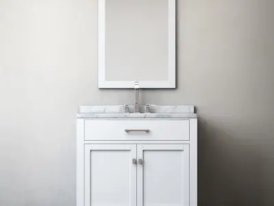 RH HUTTON SINGLE VANITY 3D model