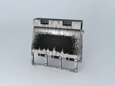 Eco Rail Coal Hopper Old Steam Days Free 3D model