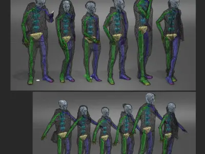  VectorPeople Sixpack 002 rigged 