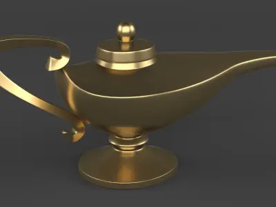 Magic Lamp 3D model