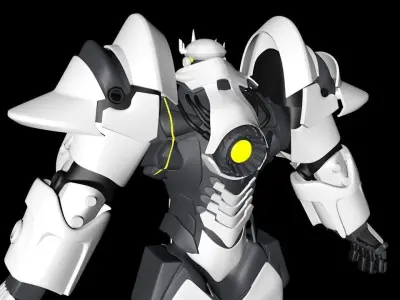 Overwatch Reinhardt model 3D model