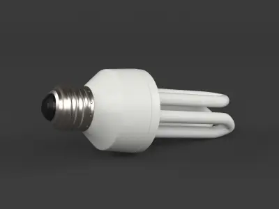 LED light bulbs 3D model