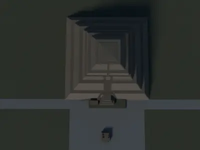 Pyramid of the Sun Low-poly 3D model