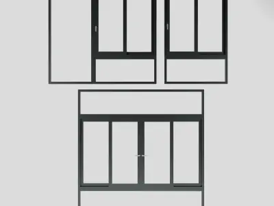 WINDOW OPEN SLIDING 3D print model
