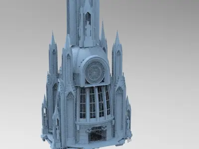 Imperial City Tower Halls 2 3D model