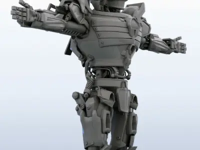 Robot 06 3D model