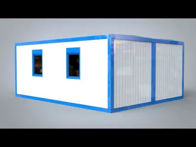 Modular office 30m2 3D model