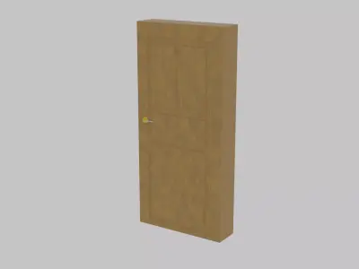 Simple Window and Door set 3D model