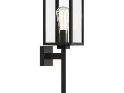 Modern Stately Wall Lantern 3D model
