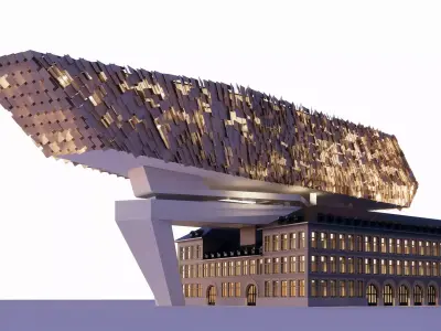 Transforming Zaha Hadid Design 3D model