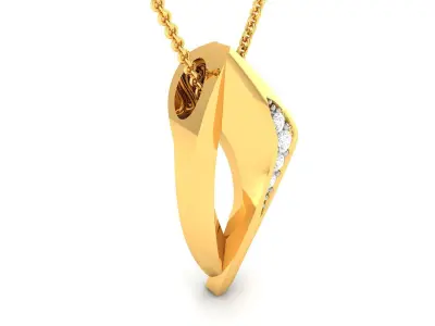 Women Pendants 3dm STL OBJ FBX Render Details 3D print model 11