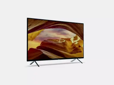 43 Sony Bravia KD-43X75WL Low-poly 3D model