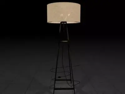 gala floor lamp 3 3D model