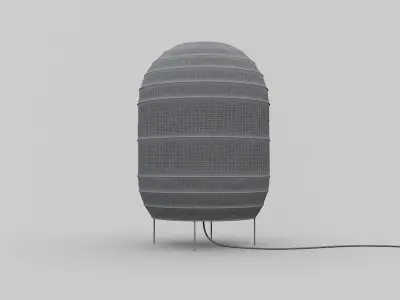 Fabric Lamp 3D model