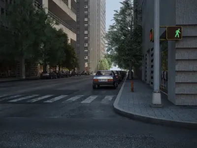 City District C7-C20 3D model