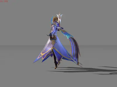 Vale Concerto of Light Low-poly 3D model