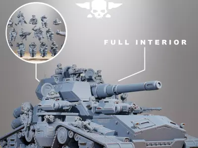 GrimGuard Monolith Builder Kit 3D print model