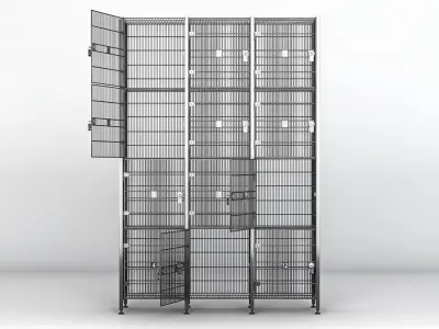 Luggage Storage 3D model