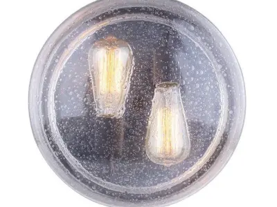 Renderos Light Unique Statement Geometric Flush Mount Free 3D model