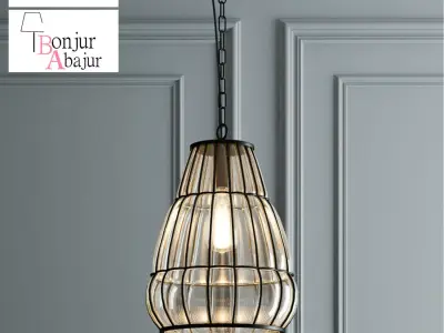 Hanging lamp LOFT HOUSE P-161 3D model