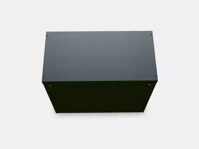 BROR Cabinet with 2 doors Low-poly 3D model