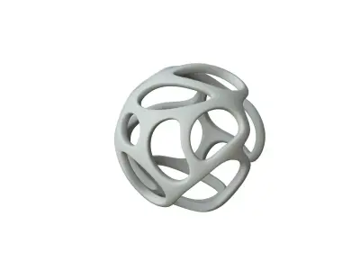 SciFi Cube Object No 24497 Low Poly Shape Texture