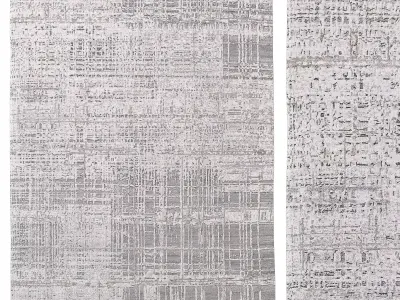 CERRO HAND-KNOTTED RUG 3D model