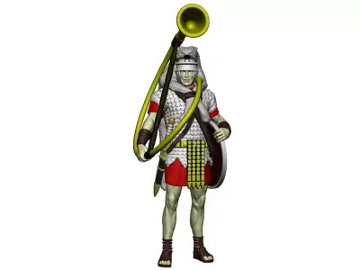 Cornicen 1 idle 3D print model