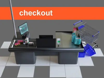 Shop and store builder pack - modular environment elements