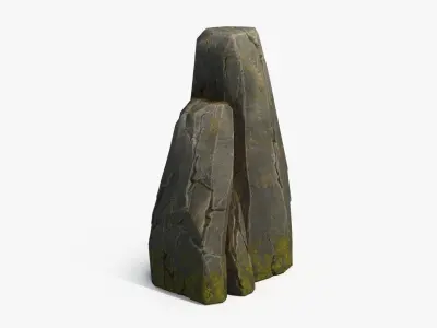 Stone v3 Low-poly 3D model