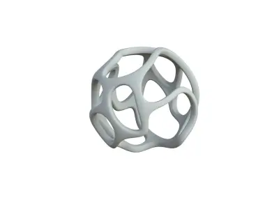 SciFi Cube Object No 19113 Low Poly Shape Texture
