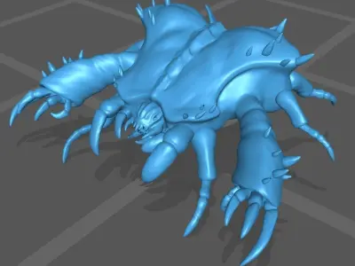 Starcraft Guardian 3D print model