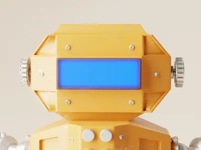 Robot V22 3D model