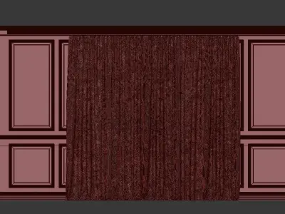 Curtain Set 103 3D model